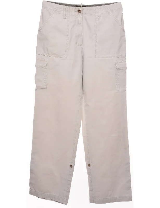 Eddie Bauer Cargo Trousers - W32 L30 Trousers Low Rise Relaxed