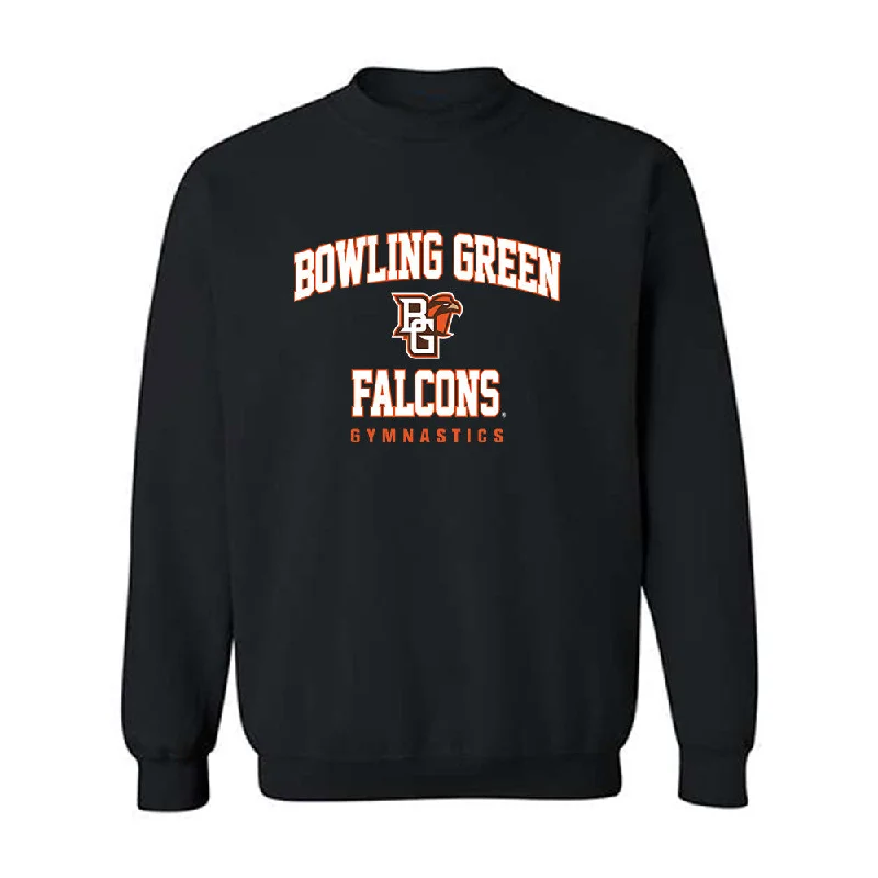 BGSU - NCAA Women's Gymnastics : Brooke McNamara - Classic Shersey Crewneck Sweatshirt Hoodie with Bell Sleeves Flared Feminine