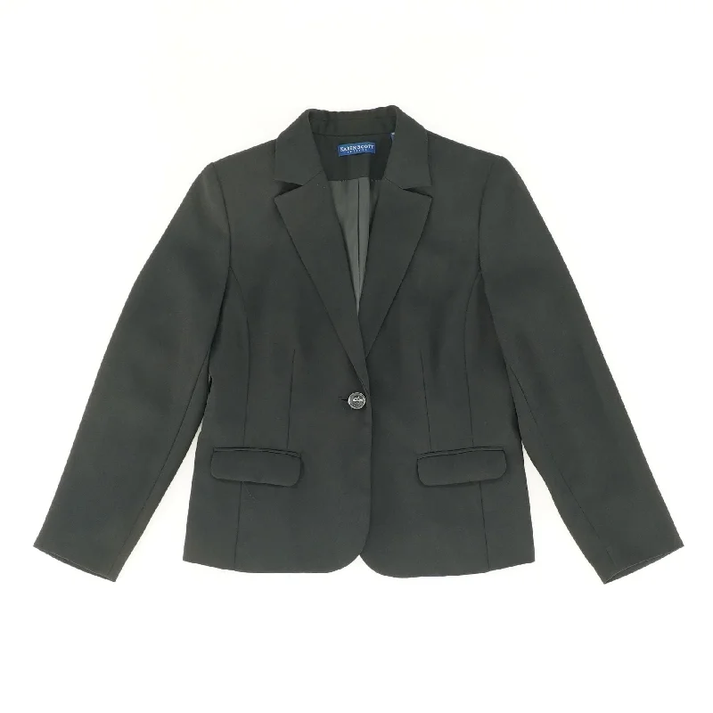 Black Solid Blazer Women's Radiation Jacket
