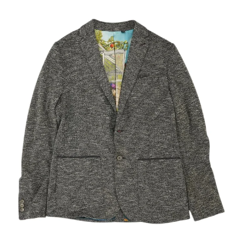 Gray Misc Blazer Women's Luxurious Jacket