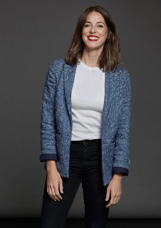The Avid Seamstress - The Blazer Women's Plaid Suit