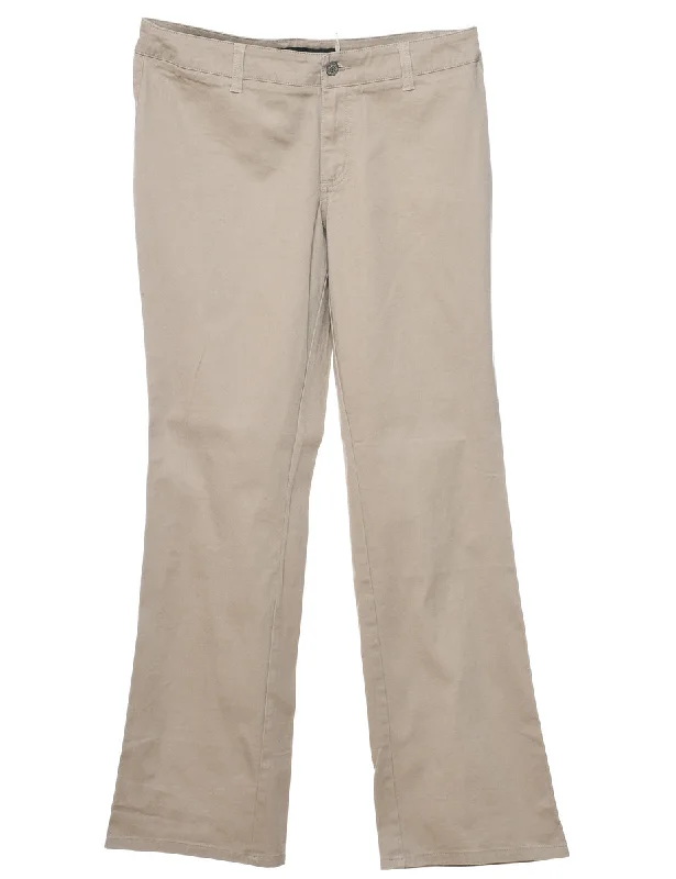 Dickies Beige Trousers - W34 L32 Trousers Corduroy Warm