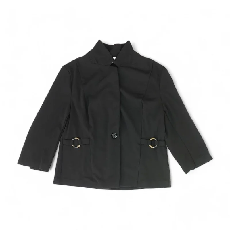 Black Solid Blazer Women's Fashion Blazer