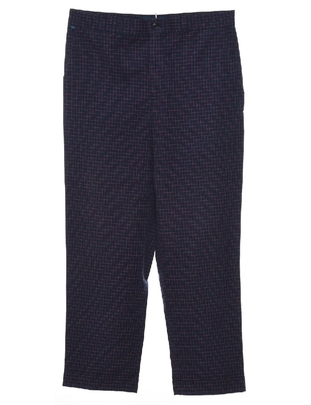 Ralph Lauren Checked Trousers - W30 L30 Trousers versatile functional