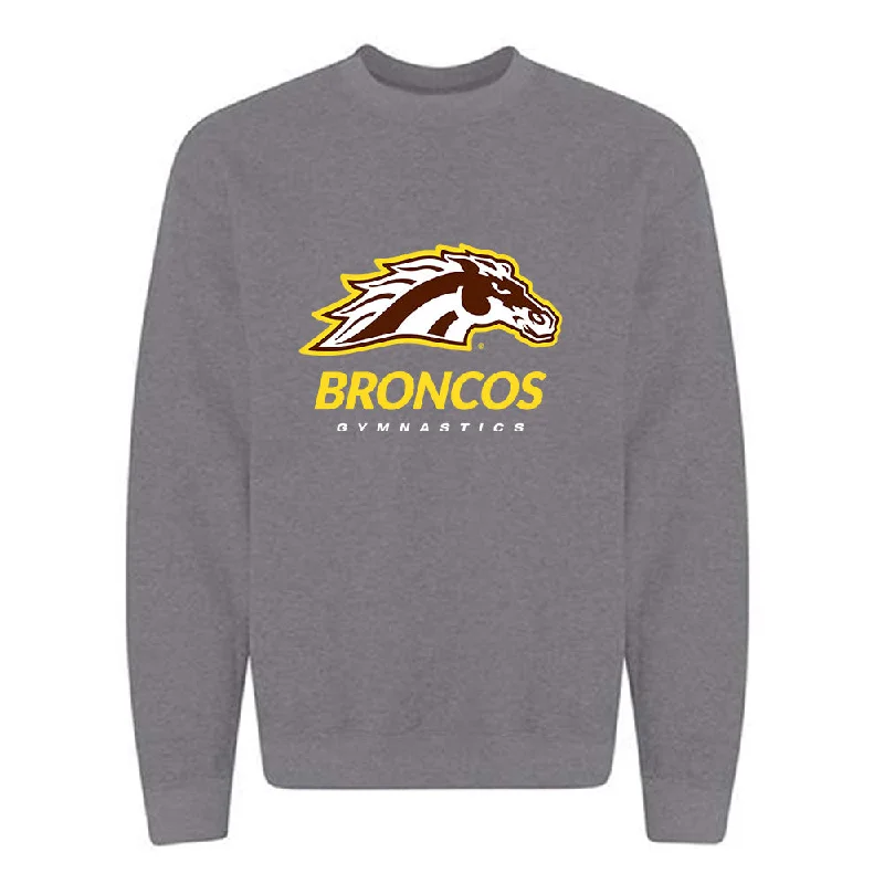 Western Michigan - NCAA Women's Gymnastics : Tricia Mills - Classic Shersey Crewneck Sweatshirt Hoodie with Drop Shoulder Relaxed Streetwear