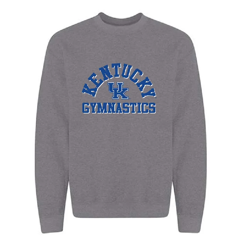 Kentucky - NCAA Women's Gymnastics : Hailey Davis - Classic Shersey Crewneck Sweatshirt Hoodie with Front Slit Layering Stylish