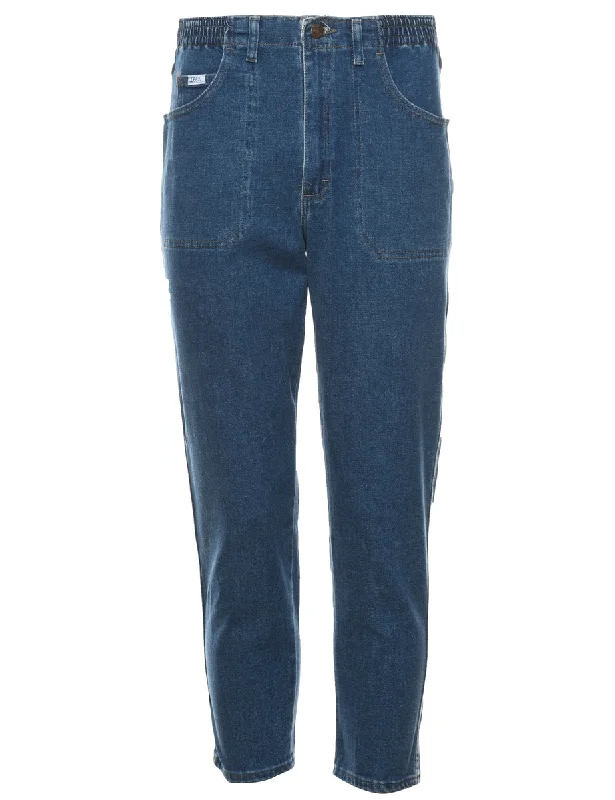 Lee High Waist Denim Trousers - W26 L27 Trousers Party Sparkling