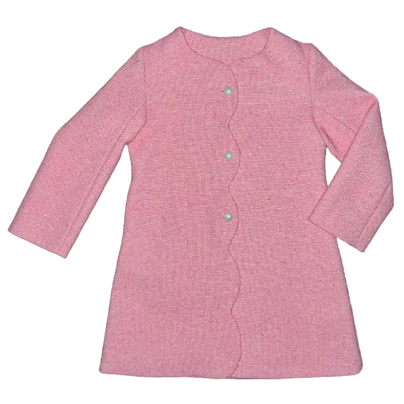 Women's Charleston Carriage Coat- Shem Creek Shrimp Denim Leather Suede