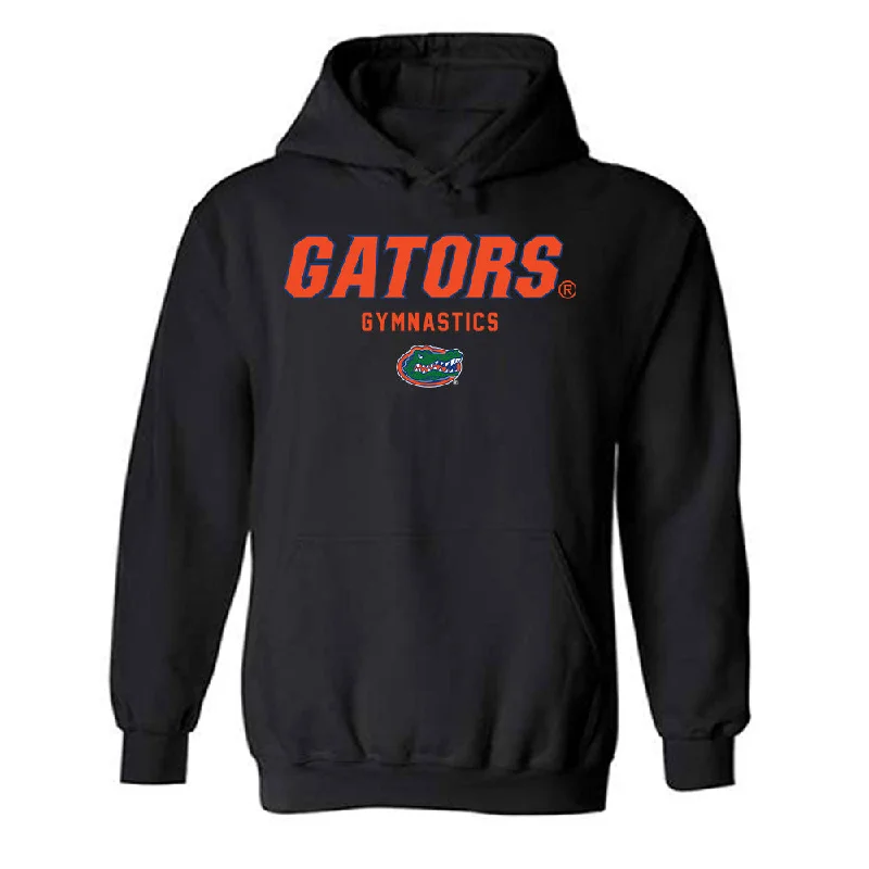 Florida - NCAA Women's Gymnastics : Lily Bruce - Classic Shersey Hooded Sweatshirt Hoodie with Lace Feminine Delicate