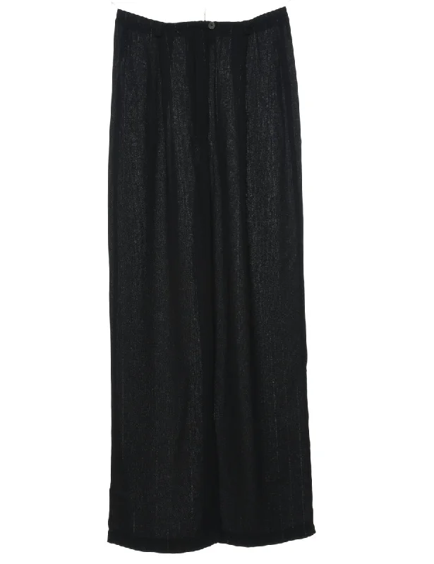 Striped Trousers - W26 L30 Trousers Velvet Soft