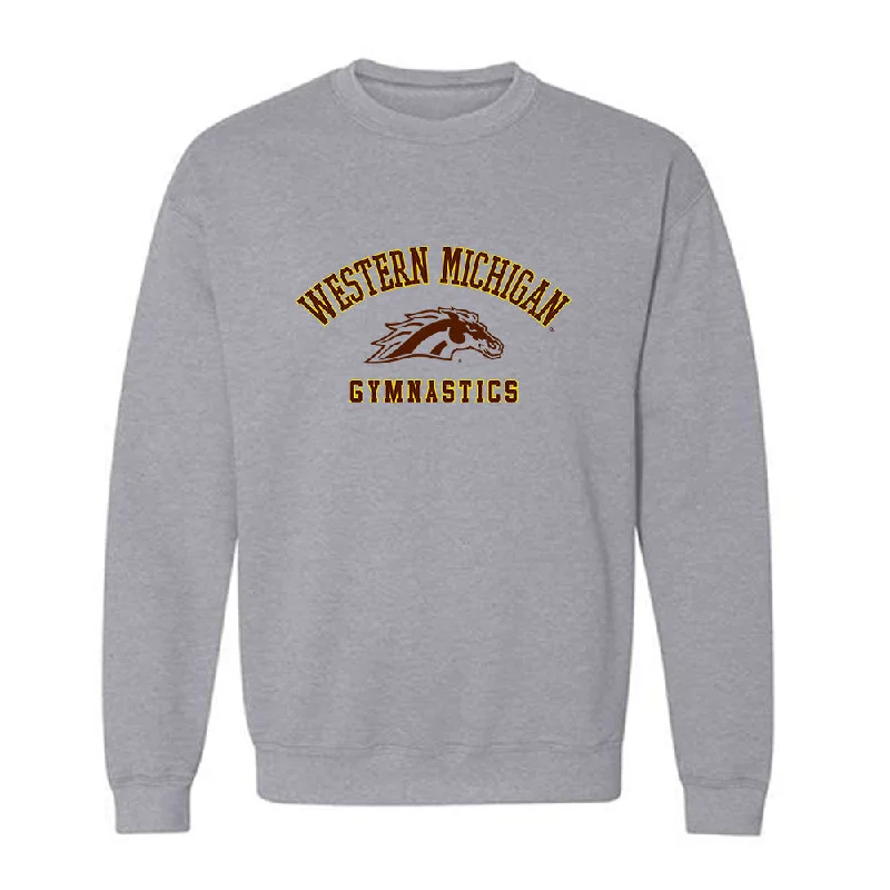 Western Michigan - NCAA Women's Gymnastics : Tricia Mills - Classic Shersey Crewneck Sweatshirt Hoodie with Longline Fit Extended Stylish