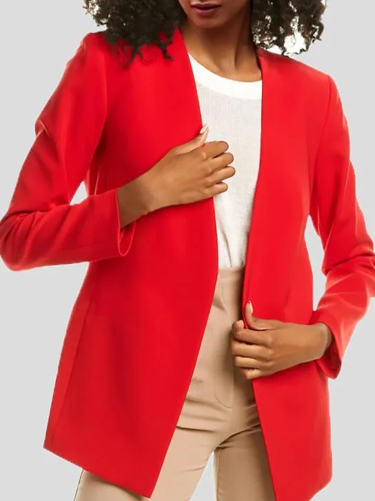 Classic Longline Blazer Women's Daily Blazer