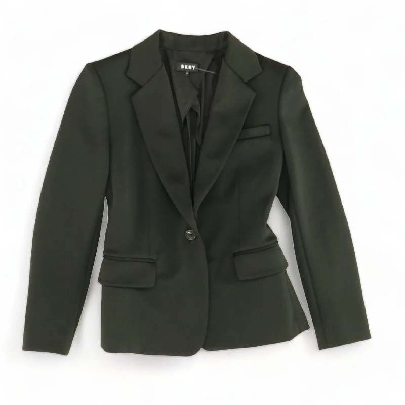 Black Solid Blazer Women's Trendy Jacket
