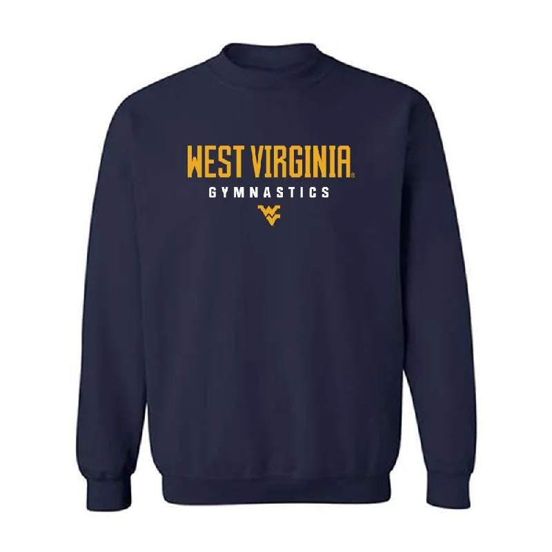 West Virginia - NCAA Women's Gymnastics : Karleigh DiCello - Classic Shersey Crewneck Sweatshirt Hoodie Crop Top Short Trendy