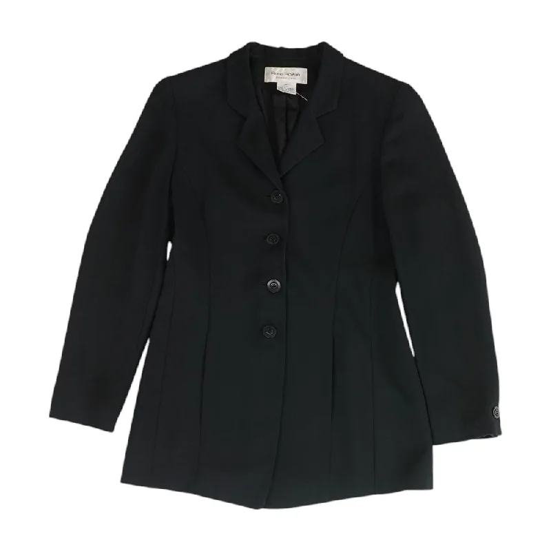 Black Solid Blazer Summer Women's Jacket