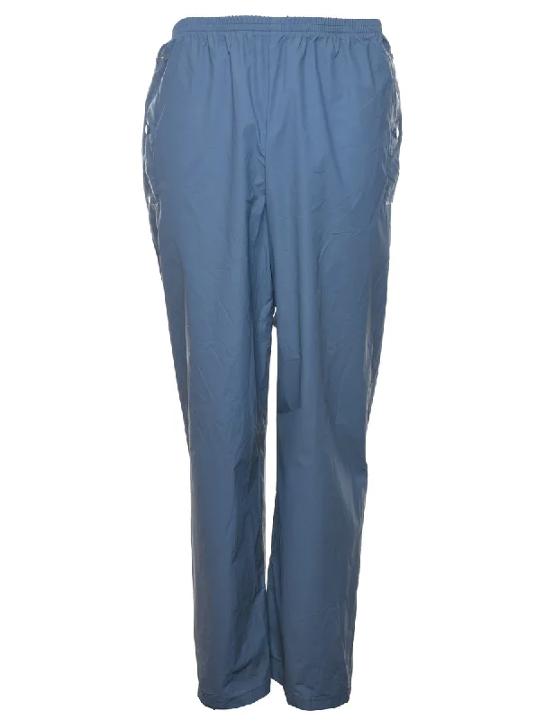 Columbia Grey Casual Trousers - W30 L30 Trousers Handmade Artisanal