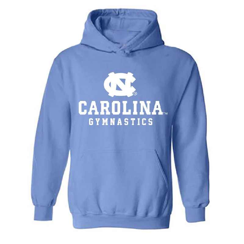 UNC - NCAA Women's Gymnastics : Julia Knower - Classic Shersey Hooded Sweatshirt Hoodie with Longline Fit Extended Stylish