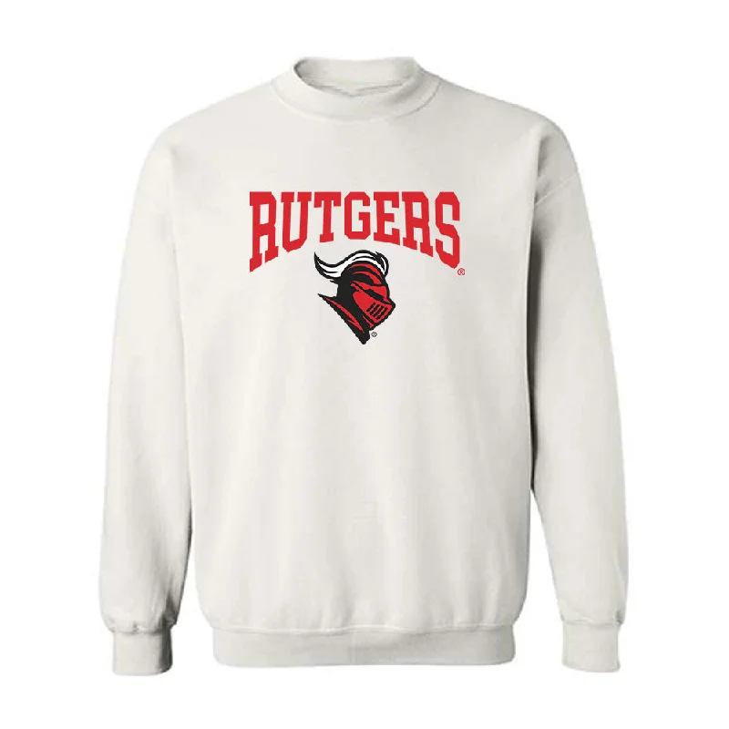 Rutgers - NCAA Women's Gymnastics : Donna Uhlenberg - Classic Shersey Crewneck Sweatshirt Hoodie with Puffed Sleeves Voluminous Trendy