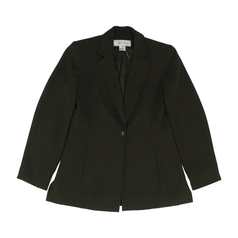 Vintage Black Blazer Women's Custom Jacket