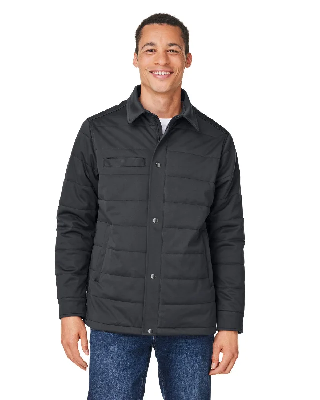 Harriton M821 Unisex Guardian Soft Shell Chore Coat Fitted Loose Oversized