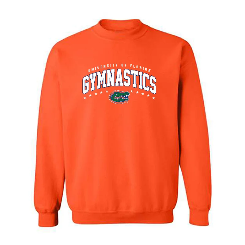 Florida - NCAA Women's Gymnastics : Lily Bruce - Classic Fashion Shersey Crewneck Sweatshirt Hoodie with Gradient Ombre Colorful