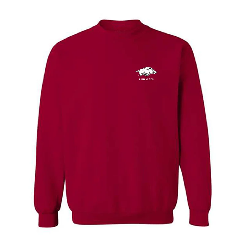 Arkansas - NCAA Women's Gymnastics : Dakota Essenpries - Classic Shersey Crewneck Sweatshirt Hoodie with Slit Hem Functional Movement