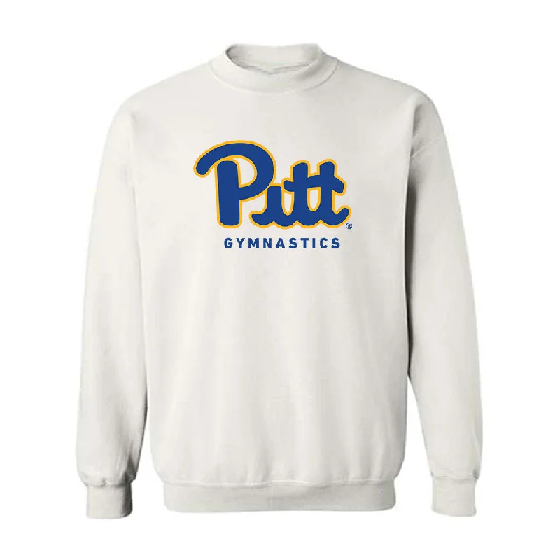 Pittsburgh - NCAA Women's Gymnastics : Kaylee Larson - Sports Shersey Crewneck Sweatshirt Hoodie with Double Zipper Versatile Adjustable