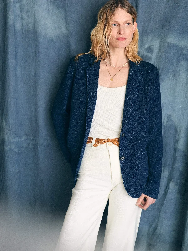 Inlet Knit Blazer - Hendricks Indigo Wash Women's Adventure Blazer