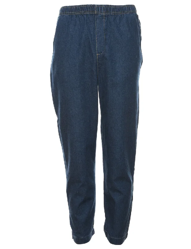 Cabin Creek Denim Trousers - W30 L28 Trousers Formal Black