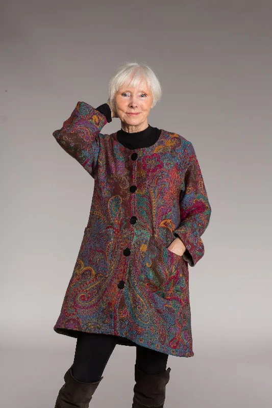 Purple/Blue/Pink Paisley