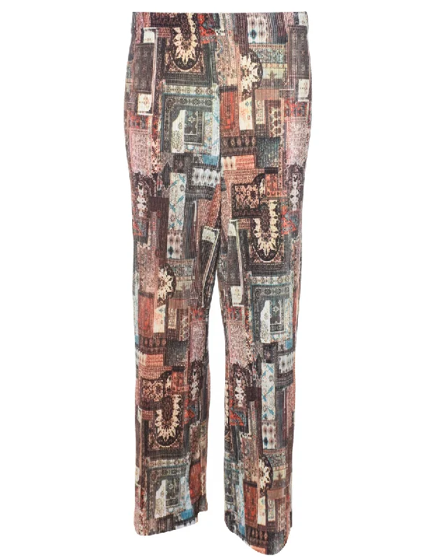 Multi-colour Trousers - W24 L27 Trousers Timeless Classic