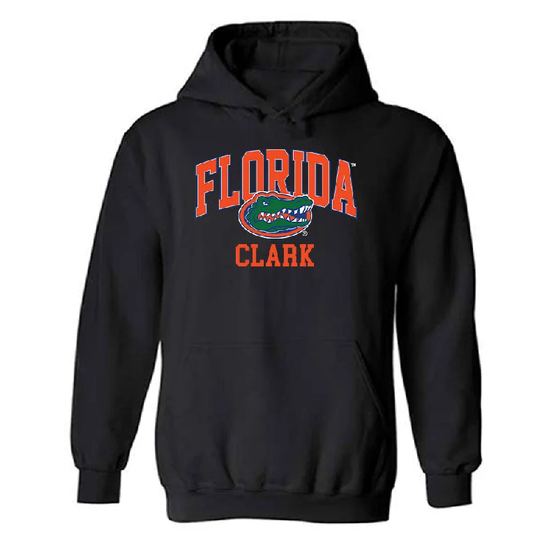 Florida - NCAA Women's Gymnastics : Taylor Clark - Classic Fashion Shersey Hooded Sweatshirt Hoodie with Hem Drawcord Adjustable Customizable Florida - NCAA Women's Gymnastics : Taylor Clark - Classic Fashion Shersey Hooded Sweatshirt Hoodie with Hem Drawcord Adjustable Customizable