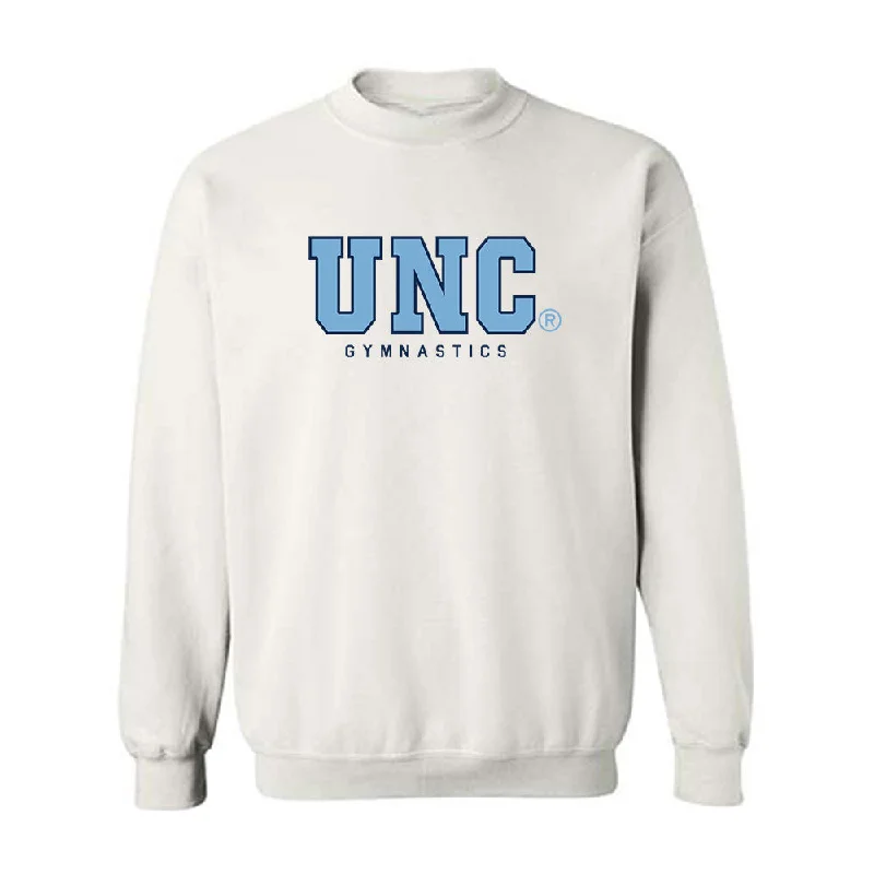 UNC - NCAA Women's Gymnastics : Julia Knower - Classic Shersey Crewneck Sweatshirt Hoodie with Monochrome Minimalist Simple
