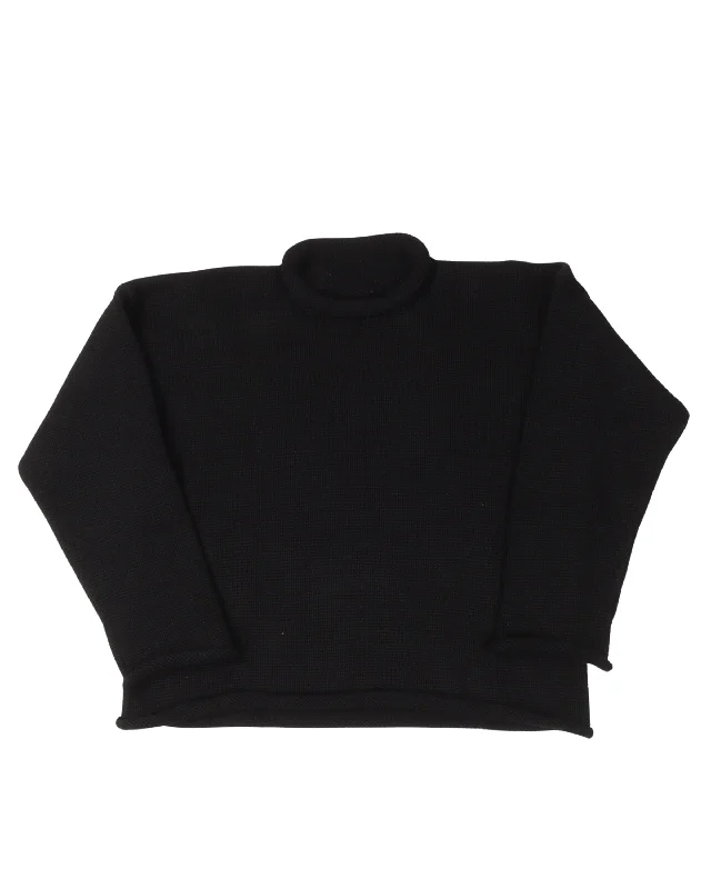 Sample Roll Neck Ghandi Sweater Hooded Caped Shawl Collar