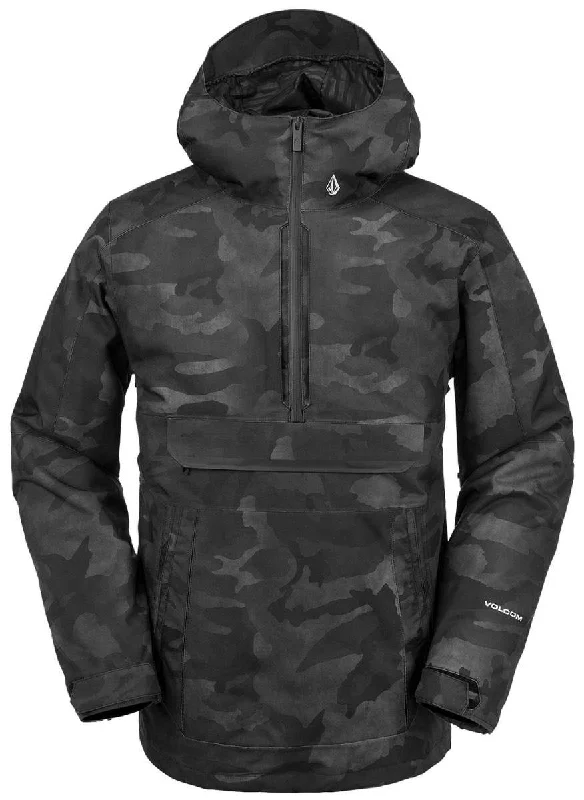 Volcom Brighton Pullover Jacket 2024 Notch Collar Peter Pan Collar Cowl Neck