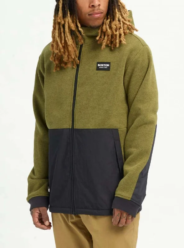 Burton Hayrider Fleece Sweater 2021 Herringbone Houndstooth Plaid