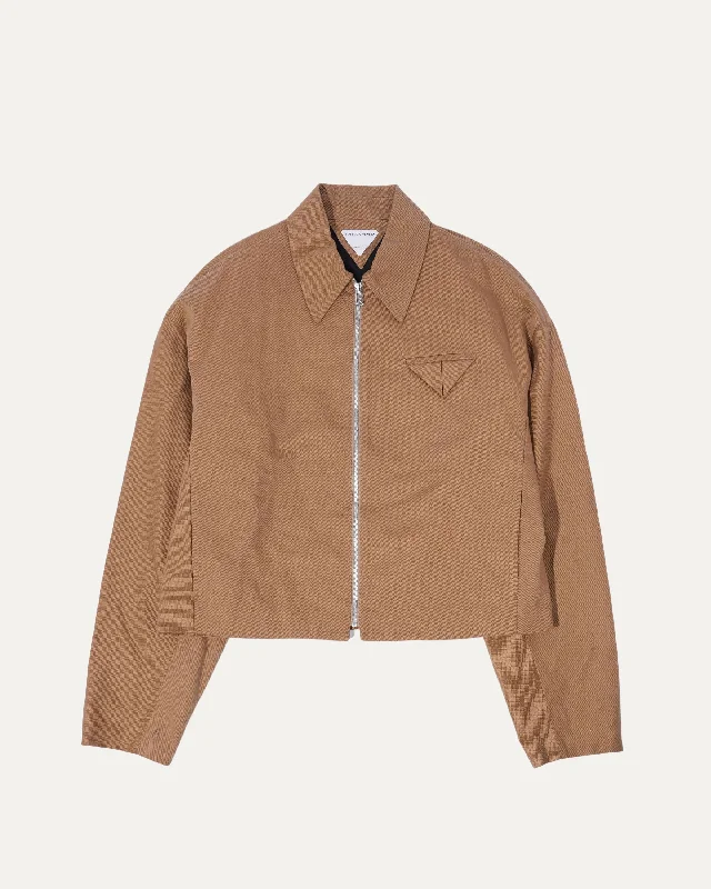 Cotton-Twill Blouson Jacket Lace Jacket Ribbed Jacket Sequined Jacket