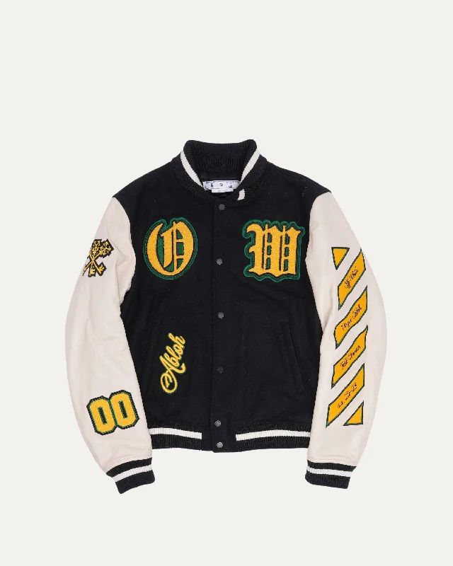 Graphics Leather Varsity Jacket Faux Fur Jacket Real Fur Jacket Shearling Jacket