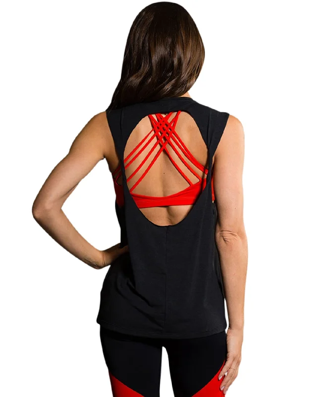 Onzie Twist Back Tank Top gym tank top