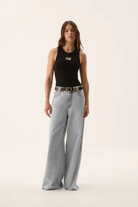 Leia Logo Tank activewear tank top