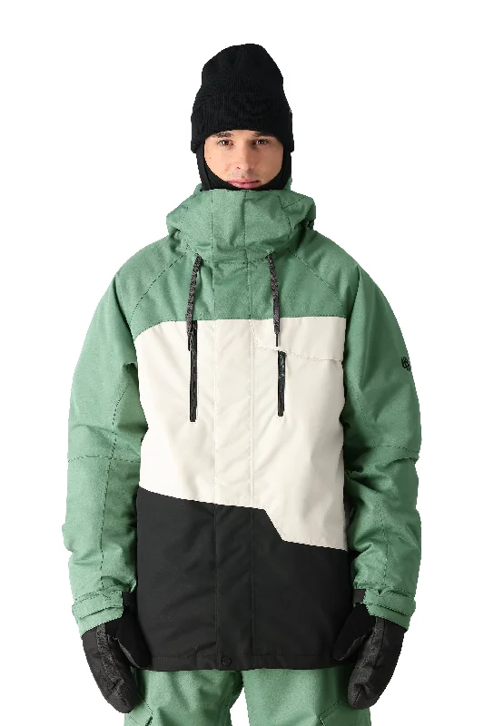 686 Geo Insulated Jacket 2025 Denim Fabric Leather Fabric Suede Fabric