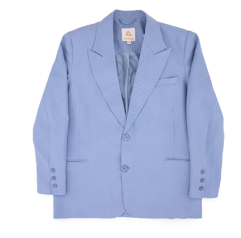 Tailored Jacket Light Blue Rayon Jacket Velvet Jacket Corduroy Jacket