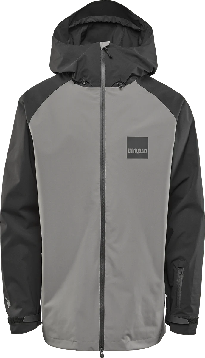 ThirtyTwo Gateway Shell Jacket 2025 Zippered Jacket Buttoned Jacket Snapped Jacket