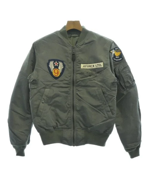 AVIREX Millitary jackets Print Jacket Jacquard Jacket Patchwork Jacket