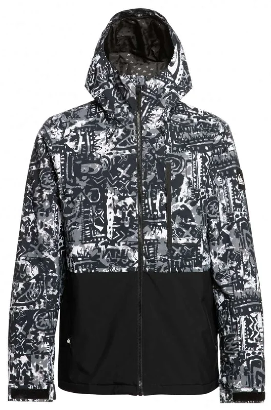 Quiksilver Mission Print Block Jacket 2024 Plaid Jacket Tartan Jacket Houndstooth Jacket