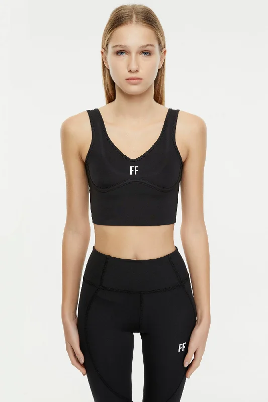 FF / Countr Crop Tank peekaboo tank top