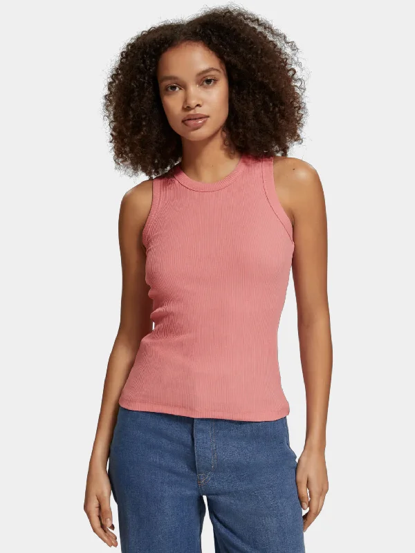 Racer tank vibrant tank top