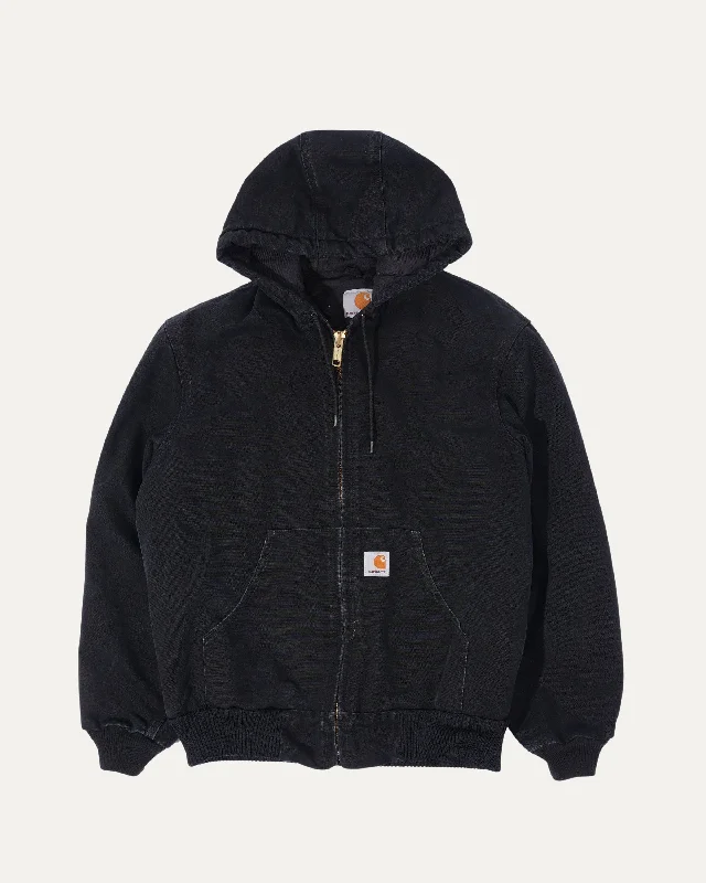 Carhartt Hooded Work Jacket Print Jacket Jacquard Jacket Embroidered Jacket
