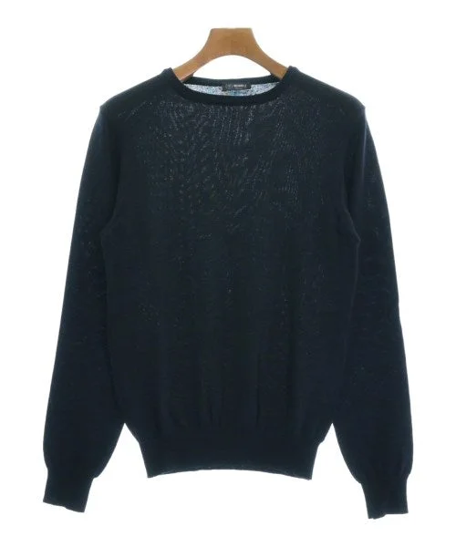BEAMS F Sweaters Mesh Blend Leather Blend Suede Blend