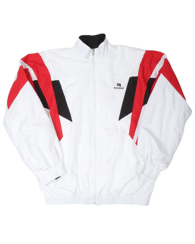 Oversized Cotton Track Jacket Insulated Jacket Fitted Jacket Loose Jacket